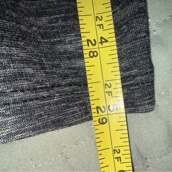 JOE B Heather Charcoal skinny stretchy pants w Zipper Pockets.  Size XL  EUC - Picture 7 of 10